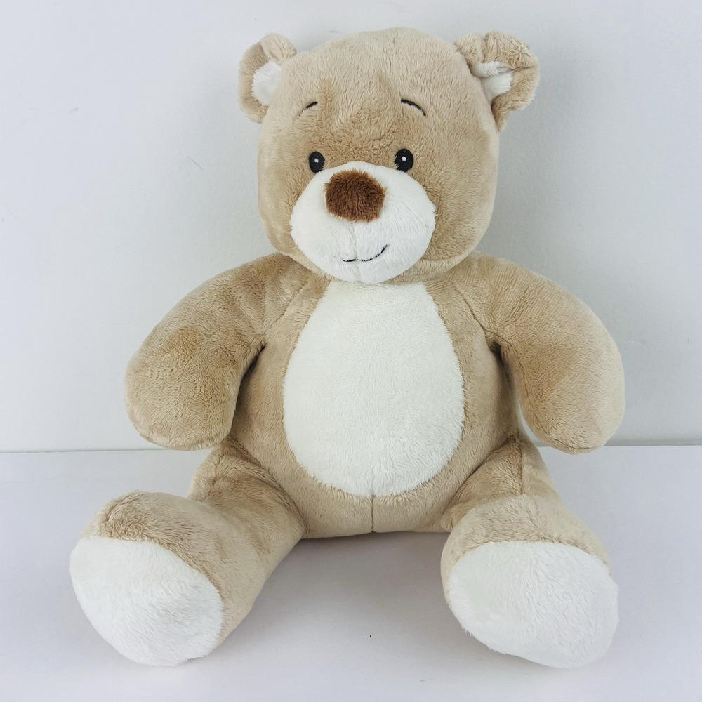 Build a Bear Velvet Hugs Brown Tan Plush Teddy Asthma Allergy Infant Safe Doll